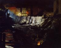 Bellows, George - Excavation at Night